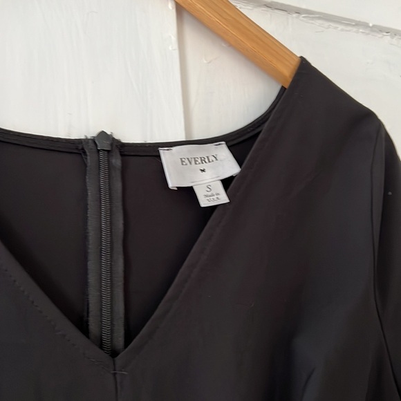 *3/20* Everly Black Short Sleeve LBD - Picture 3 of 8